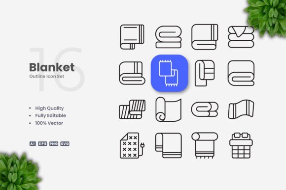Blanket Icons: Simple, Clean, and Versatile