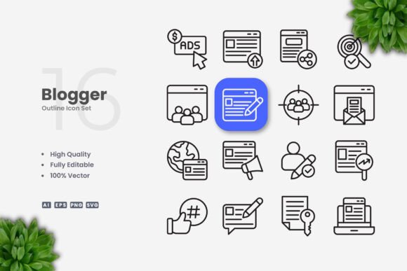 Blogger Icons