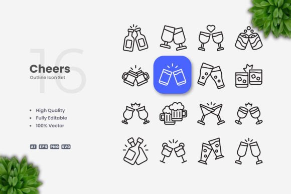 Cheers Icons