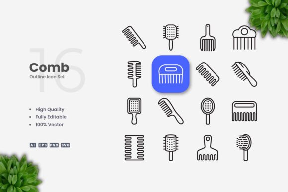 Comb Icons: A Versatile Tool for Modern Designers