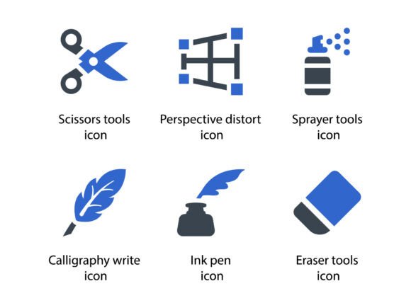 Design Tools Icon Set 4: A Strategic Asset for Modern Designers