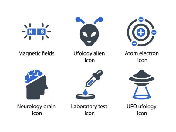 Enhancing Visual Communication with the Science Experiments Blue Icon Set 6