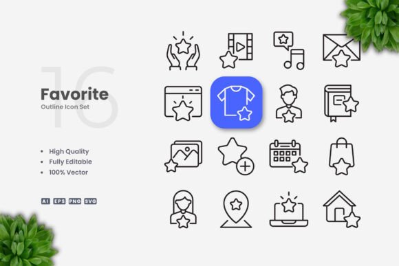 Favorite Icons: Strategic Design for Clear Communication and Brand Success