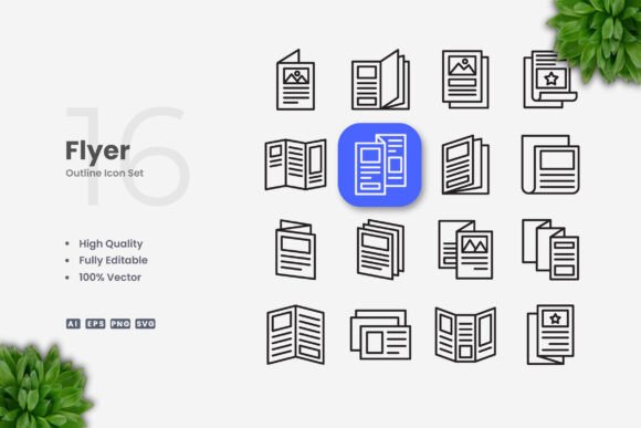 Flyer Icons