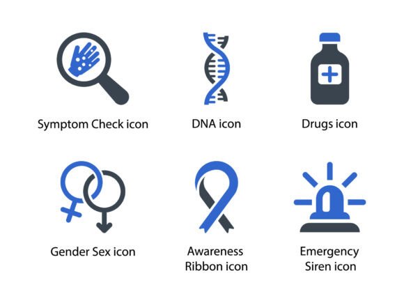 Medical Healthcare Icon Set 7: A Versatile Resource for Designers and Professionals