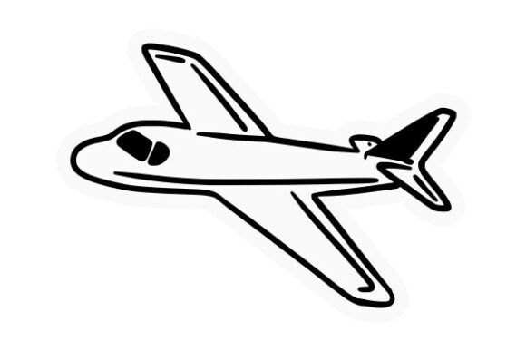 Plane Drawing: A Versatile Design Asset