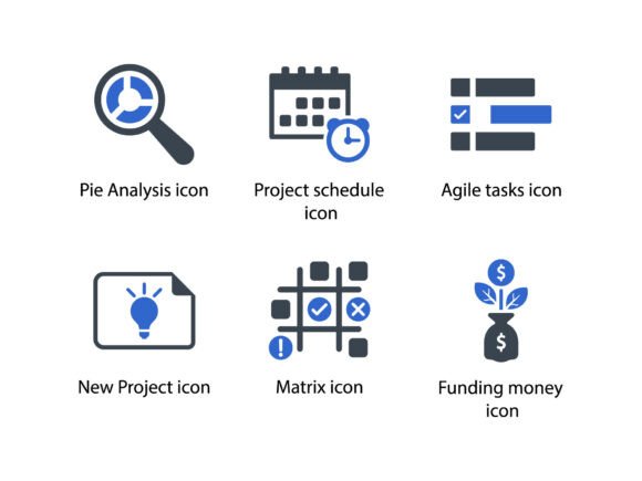 Project Management Icon Set 3