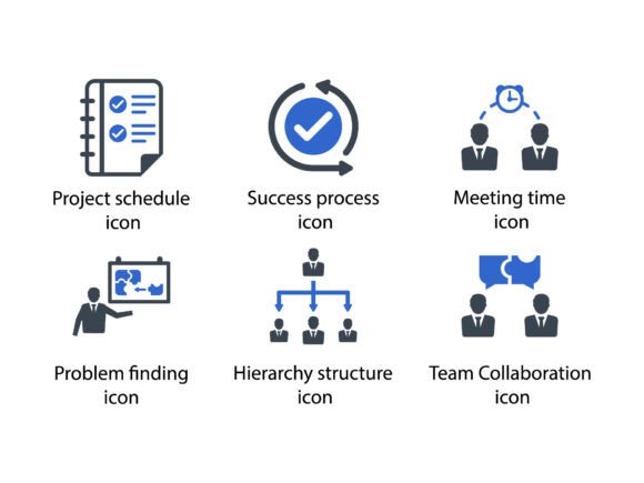 Project Management Icon Set 5: A Comprehensive Design Resource