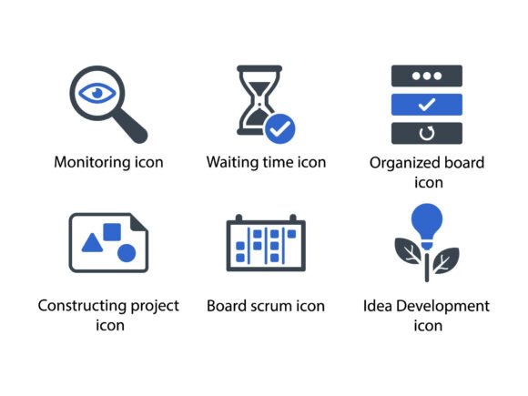 Project Management Icon Set 7