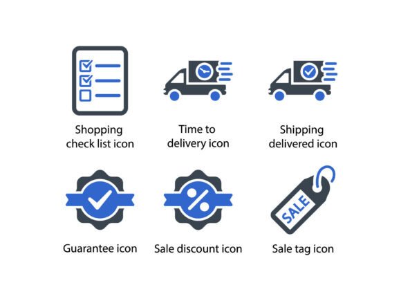 Shopping E Commerce Icon Set 2