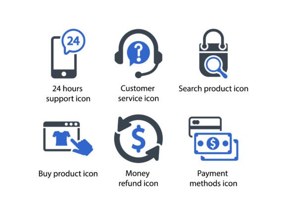 Shopping E Commerce Icon Set 4